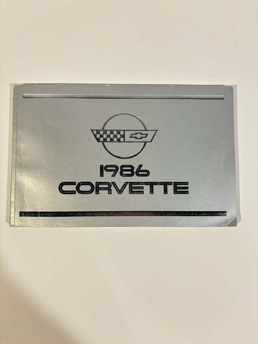 1986 Chevrolet Corvette Owner's Manual Guide